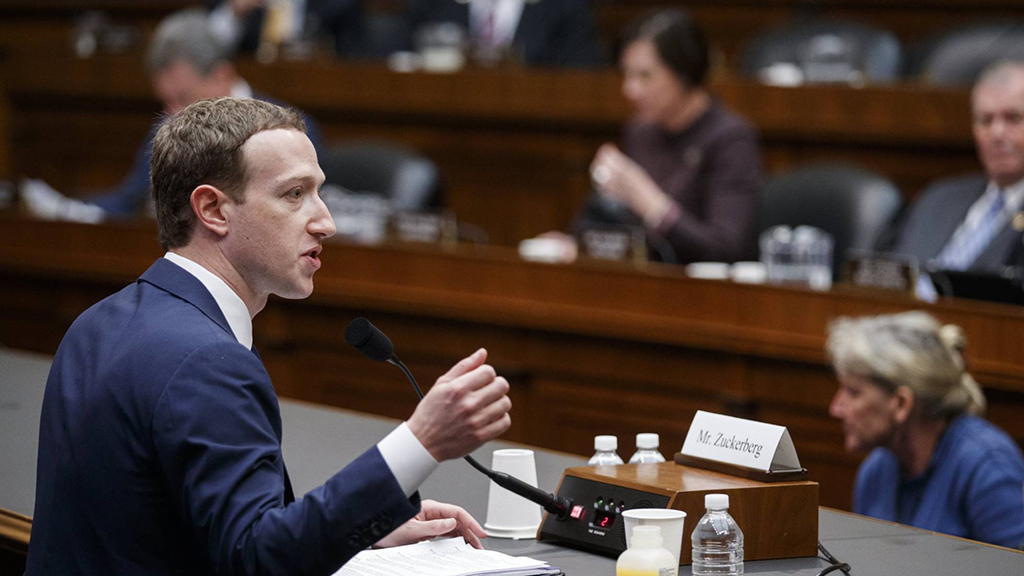 Zuckerberg en el Congreso de&nbsp;EEUU